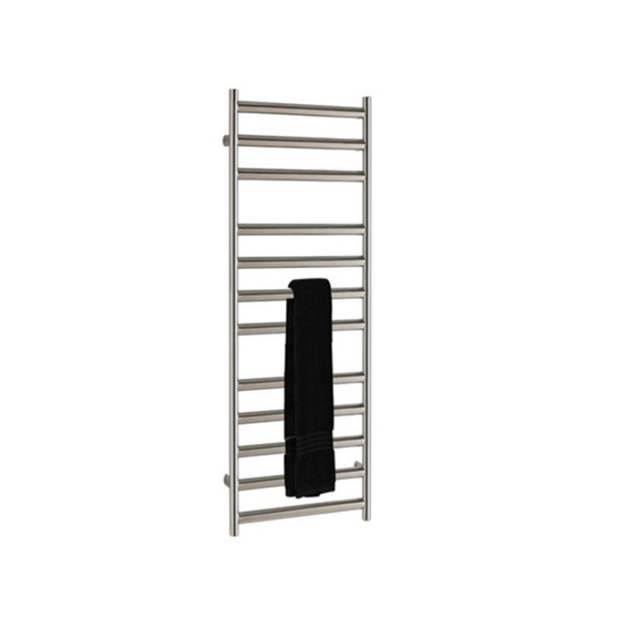 EH Design Radiator Athena 35x120 cm Geborsteld RVS Chroom