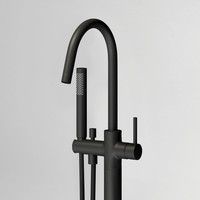 Clou Xo Vrijstaande Badmengkraan Type 1 Met Handdouche Mat Zwart