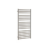 EH Design Radiator Athena 60x140 cm Geborsteld RVS Chroom