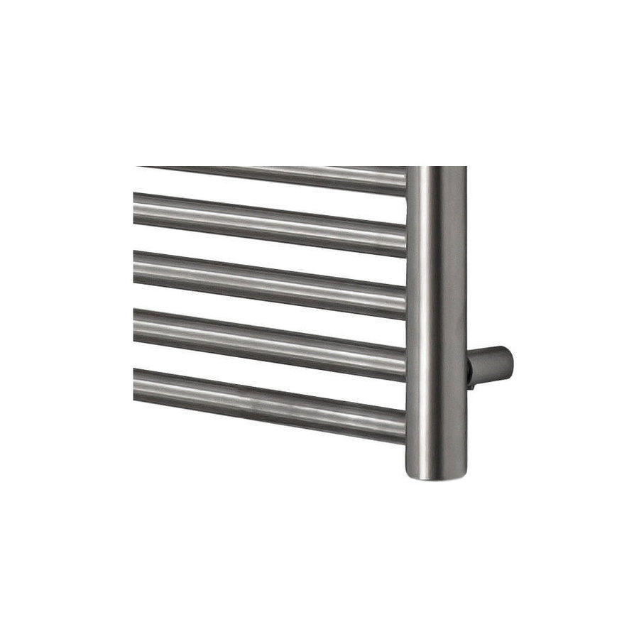 EH Design Radiator Athena Met Digitale Thermosstaat 50x140 cm Geborsteld RVS Chroom