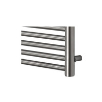 EH Design Radiator Athena Met Digitale Thermosstaat 50x160 cm Geborsteld RVS Chroom