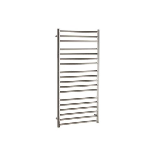 EH Design Radiator Athena Met Digitale Thermosstaat 60x140 cm Geborsteld RVS Chroom 