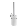 Smedbo Toiletborstelset 11x8.2x35 cm RVS Chroom En Wit