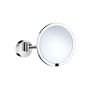 Smedbo Smedbo Vergrotingsspiegel Outline Draaibaar Met LED Verlichting Diameter 21.5 cm Wit Chroom