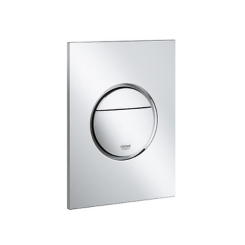 Bedieningsplaat Grohe Nova Cosmopolitan S WC DF 13x17,2cm Chroom 