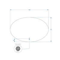 Badkamerspiegel LED BWS Spark Ovale