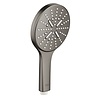 Grohe Handdouche Grohe Rainshower SmartActive 130 Rond 13cm Hard Graphite Geborsteld