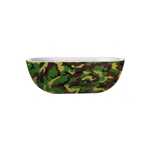 Vrijstaand Bad Best Design Camouflage 180x86x60 cm Acryl Leger Groen 