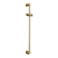 Regendoucheset Inbouw Brauer Gold Edition Thermostatisch 20cm met Plafondarm, Glijstang en Handdouche 3-Standen Losse Stopkranen Geborsteld Goud