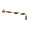 Brauer Wandarm Brauer Gold Edition Gebogen 40 cm Geborsteld Goud