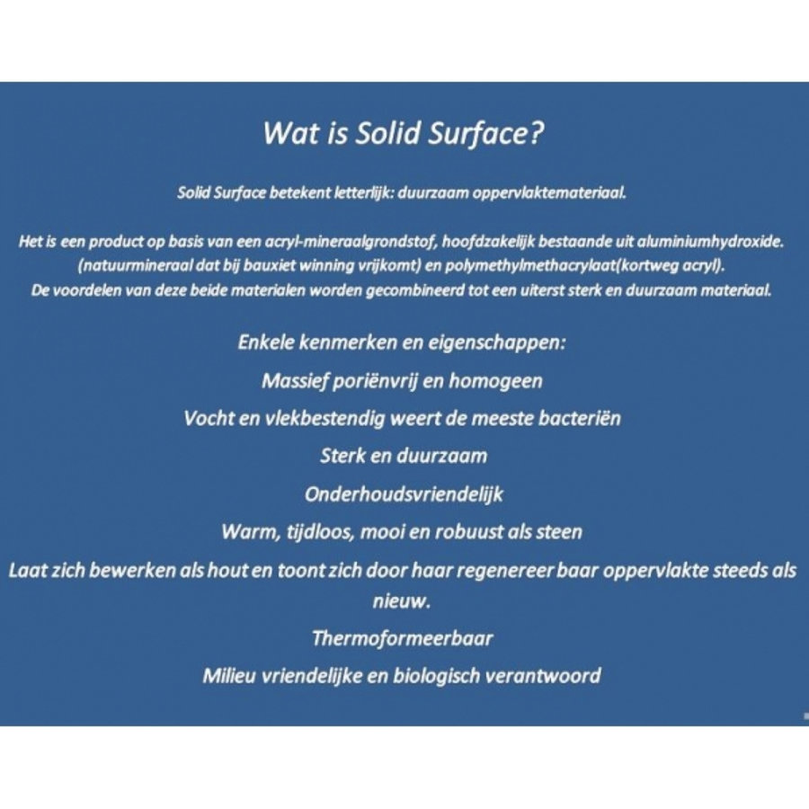 Vrijstaand Bad Best Design Earth 180x84x56 cm Solid Surface Mat Wit