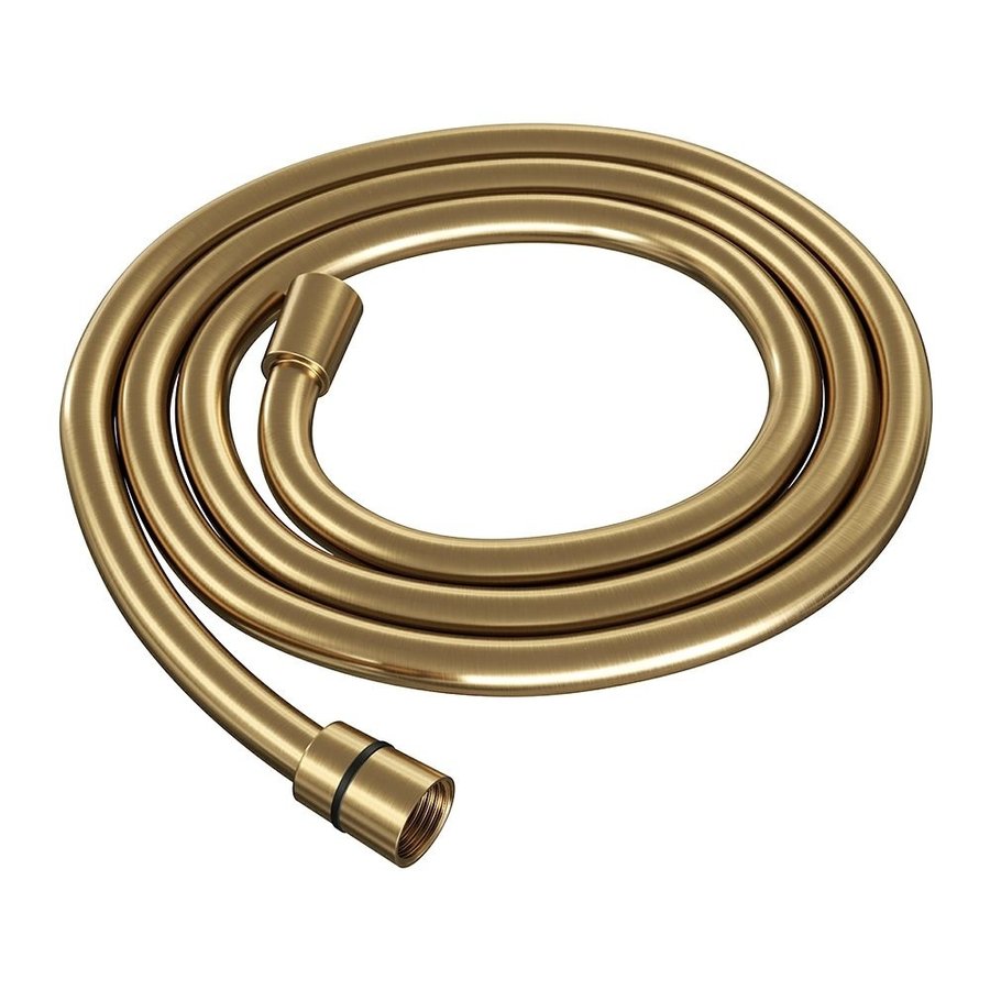 Regendoucheset Opbouw Brauer Gold Edition 20 cm Thermostatisch met Staaf Handdouche Geborsteld Goud