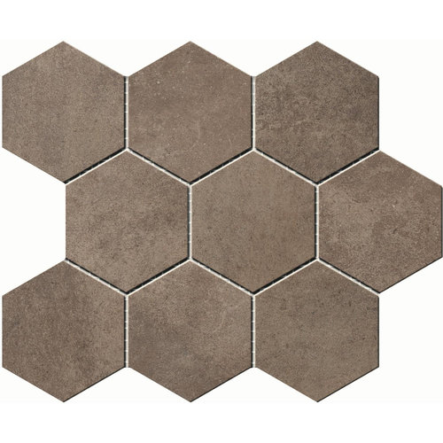 Hexagontegel Cristacer Umbria Taupe 35.5x29.2 cm (prijs per m2) 