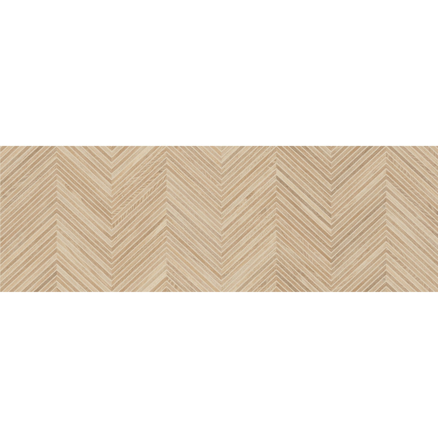 Wandtegel Larchwood Zig Alder 40x120 cm Beige (doosinhoud 1.44 m2) (prijs per m2)