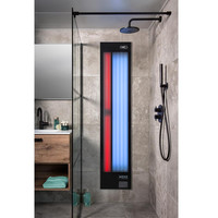 Feel Good Shower Xenz UV en IR Inbouw 180 cm Grijs