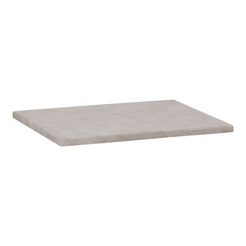 Wastafelblad Beton 59.5x45.7x2.5 cm Beton Grijs 