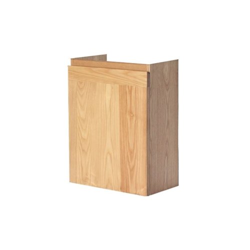 Fonteinkast Sanilux Wood Hangend Greeplijst Korpus Eiken 52x40x22 cm 