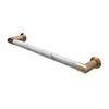 HD Heating Elektrische Radiator Cascade 60x12 cm Bianco Carrara Venatino Marble / Brushed Brass