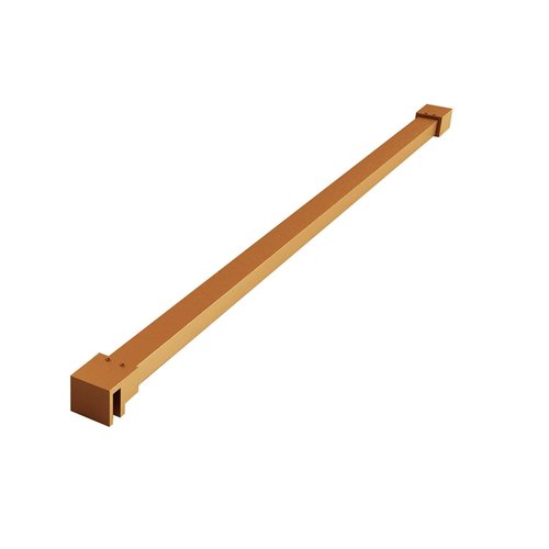 Stabilisatiestang Wiesbaden Slim 120 cm Messing Goud 