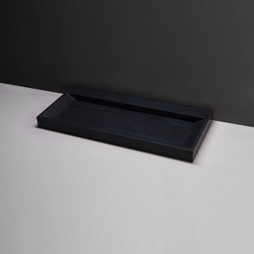 Wastafel Forzalaqua Bellezza Graniet Gezoet Met Kraangat 100,5x51,5x9 cm 