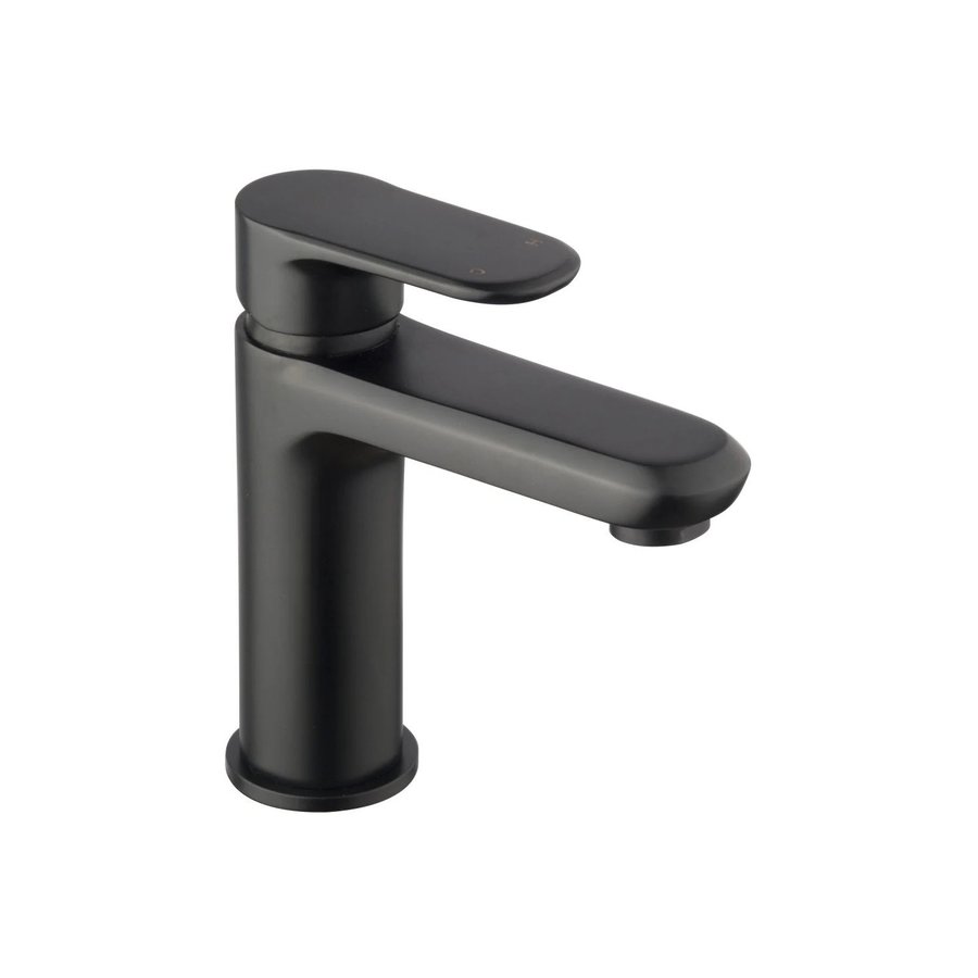 Wastafelkraan Boss & Wessing Opbouw Eenhendel Mengkraan Mat Zwart