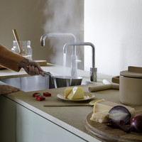 Quooker Kokendwaterkraan Nordic Square Single Tap RVS