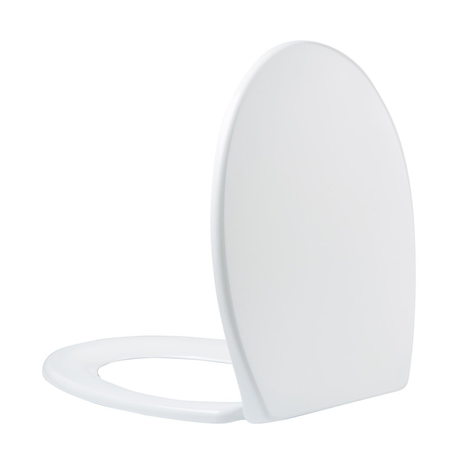 Toiletzitting Boss & Wessing Soft-Close One Touch Zitting Inclusief Deksel Mat Wit