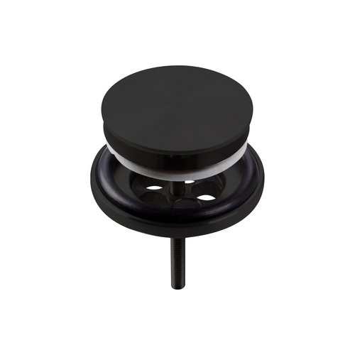 Clou Wash Me Afvoerplug Met Afdekkap Mat Zwart 6.5x9.4cm 