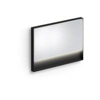 Clou Look At Me Spiegel 2700K LED-Verlichting IP44 Omlijsting In Mat Zwart 110x8x80cm