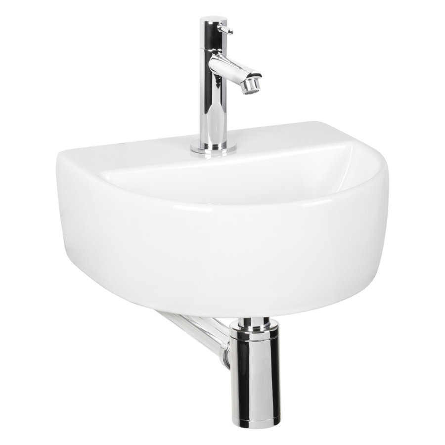 Fonteinset Differnz Demi 30x25x11 cm Wit