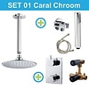 Wiesbaden inbouw regendouche set 01 Caral Chroom