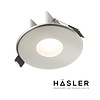 Hasler Inbouwspot Häsler Blanes Incl. Fase Aansnijding Dimbaar 8 cm 4 Watt Helder Wit RVS Set 9x