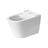 Duravit Toilet Duravit D-Neo WonderGliss Staand Voor Reservoir Rimless Diepspoel 65 cm Hoogglans Wit