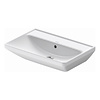 Duravit Wastafel Duravit D-Neo Met Overloop Kraanvlak Zonder Kraangat 65 cm Hoogglans Wit