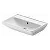 Duravit Wastafel Duravit D-Neo WonderGliss Met Overloop Kraanvlak Zonder Kraangat 65 cm Hoogglans Wit