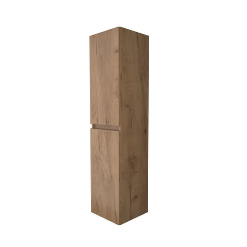 Kolomkast Aquasplash Salt 35x35x150cm 2 Deuren Greeploos Whisky Oak 