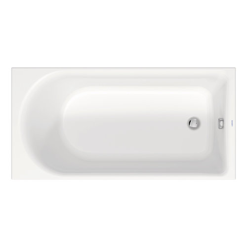 Ligbad Duravit D-Neo Inbouw 150x75x48.5 cm Wit 