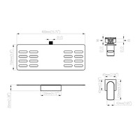 Planchet Waterval Best Design A-Line Emotie Inbouw Mengkraan Chroom