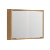 Spiegelkast Allibert Sorento Stopcontact VDE 80x69x17 cm Geolied Kendal Eik