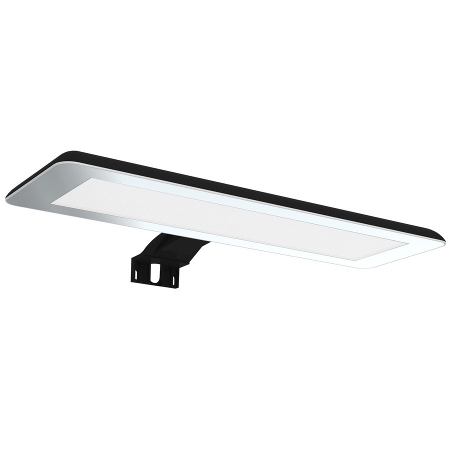 LED Spiegellamp Allibert Luceo 10 Watt 30x3,9x16,1 cm Mat Zwart