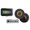 Aquasound Music Center Aquasound N-Joy Controller (IPX7) + Wand Lader + Rumba Speakerset + Wifi-Audio Versterker 30 Watt Zwart