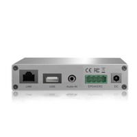 Wifi-Audio Versterker Aquasound Airplay + DLNA 30 Watt Zilver