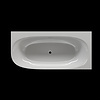 Hoekbad Aquasplash Second 170x80 cm Links Hoogglans Wit