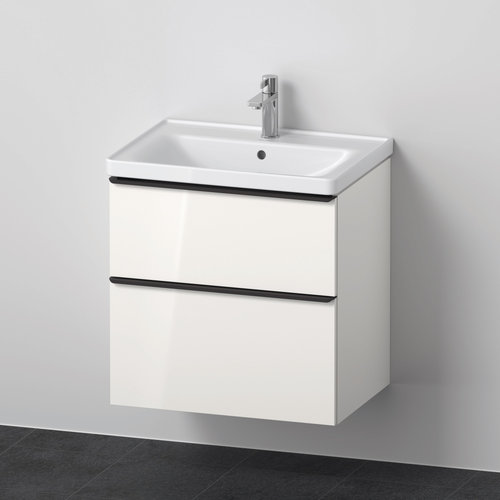 Badkamermeubelset Duravit D-Neo Wastafel Keramiek 65x48x62.5 cm Hoogglans Wit 