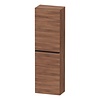 Duravit Hoge Kast Duravit D-Neo Kolomkast Wand 132 cm Linksdraaiend Mat Noten