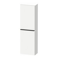 Hoge Kast Duravit D-Neo Kolomkast Wand 132 cm Rechtsdraaiend Mat Wit