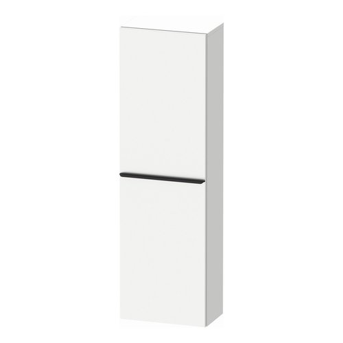 Hoge Kast Duravit D-Neo Kolomkast Wand 132 cm Rechtsdraaiend Mat Wit 