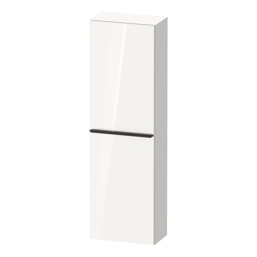 Hoge Kast Duravit D-Neo Kolomkast Wand 132 cm Rechtsdraaiend Hoogglans Wit 