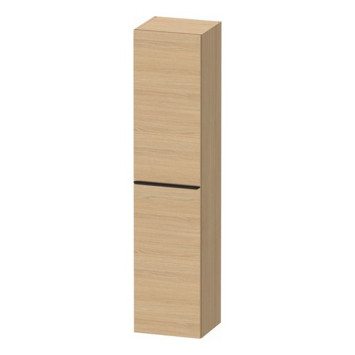 Hoge Kast Duravit D-Neo Kolomkast Wand 176 cm Linksdraaiend Mat Natuur Eiken 