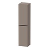 Duravit Hoge Kast Duravit D-Neo Kolomkast Wand 176 cm Linksdraaiend Mat Basalt